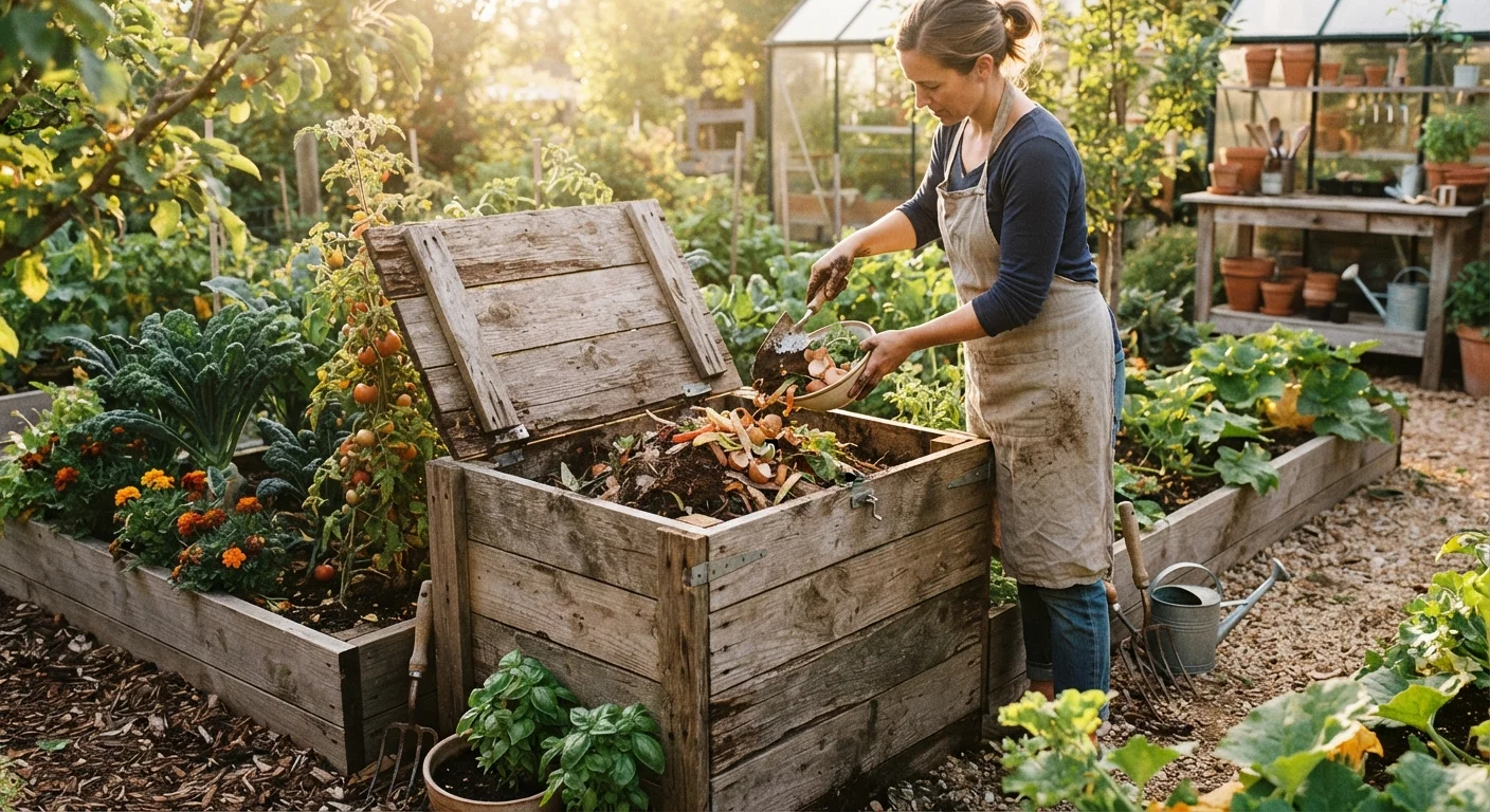Composting at Home: From Kitchen Scraps to Garden Gold