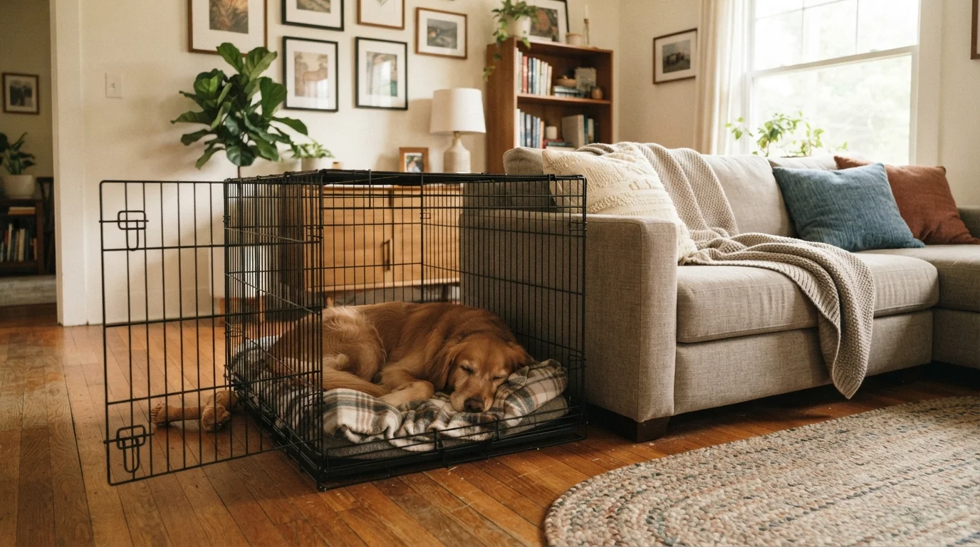 Crate Training vs. Free-Roaming: Choosing What Fits Your Dog's Temperament