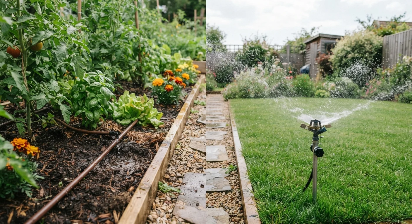 Drip Irrigation vs. Sprinkler Systems: How Each One Handles Your Yard's Water Needs