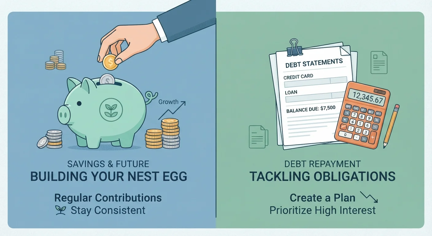 Emergency Fund vs. Paying Off Debt: Where Should Your Money Go First?