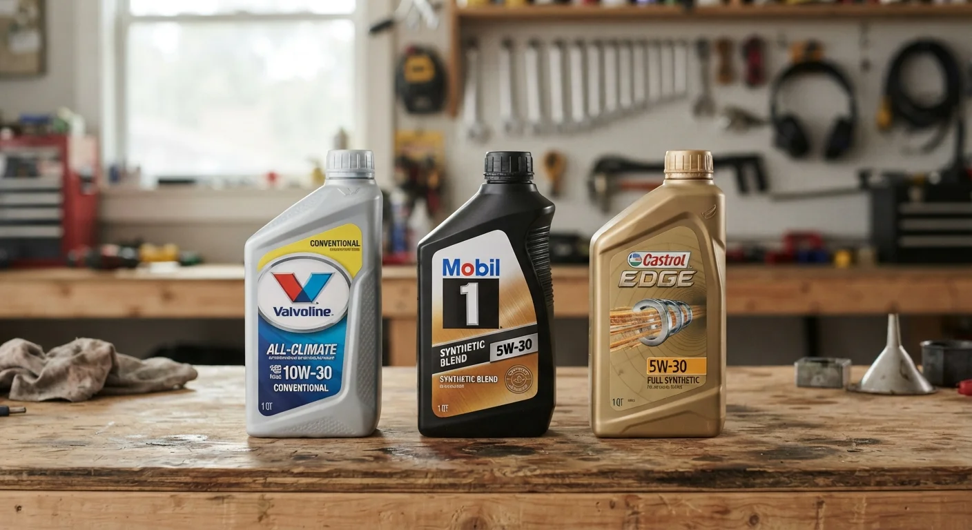 Engine Oil Types: Conventional, Synthetic, and Synthetic Blend Compared