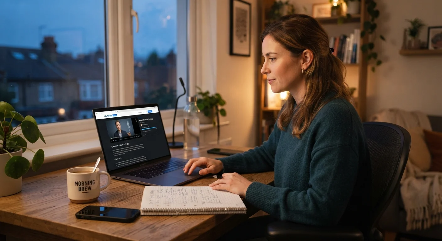 Learning Online as a Working Adult: Formats, Trade-Offs, and Realistic Expectations