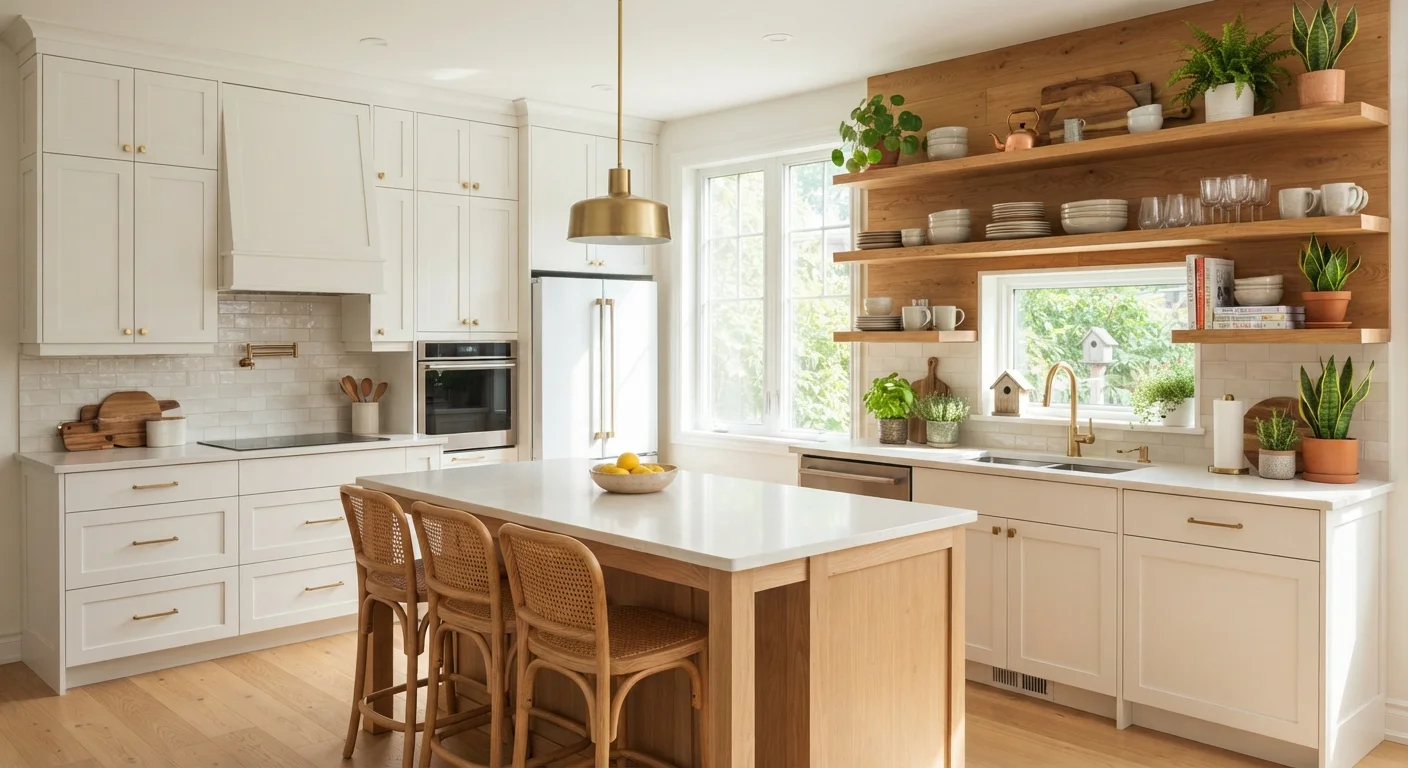 Open Shelving vs. Closed Cabinets in the Kitchen