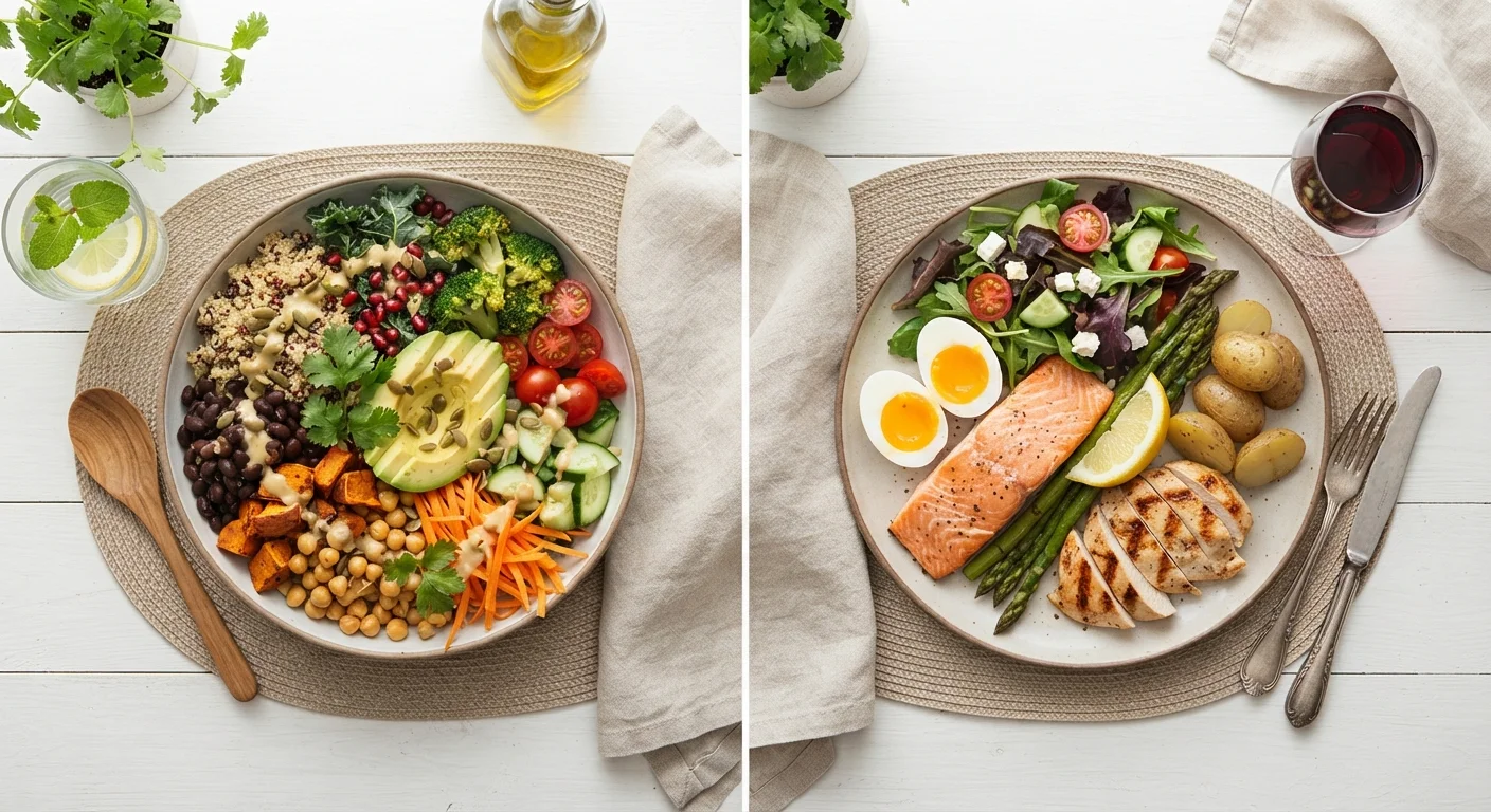 Plant-Based vs. Omnivore Diets: What the Research Actually Shows