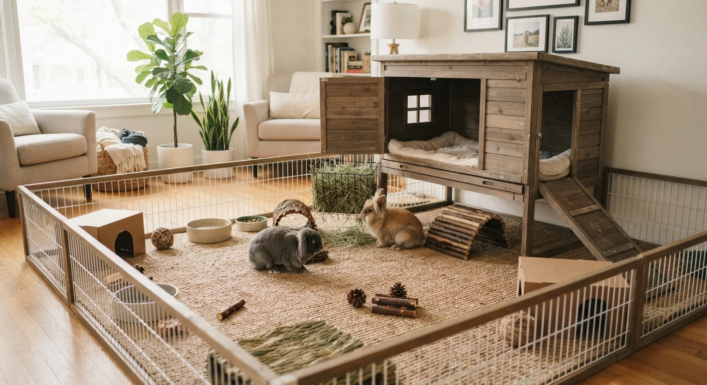 Rabbit Housing Explained: What Your Bunny Needs Beyond a Basic Cage