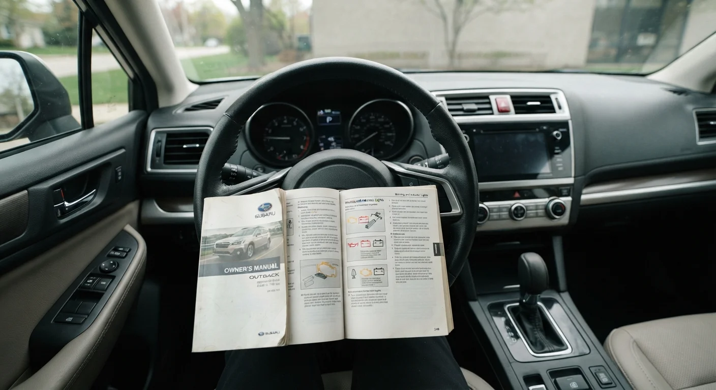 Reading Your Owner's Manual: The Maintenance Sections Most People Ignore
