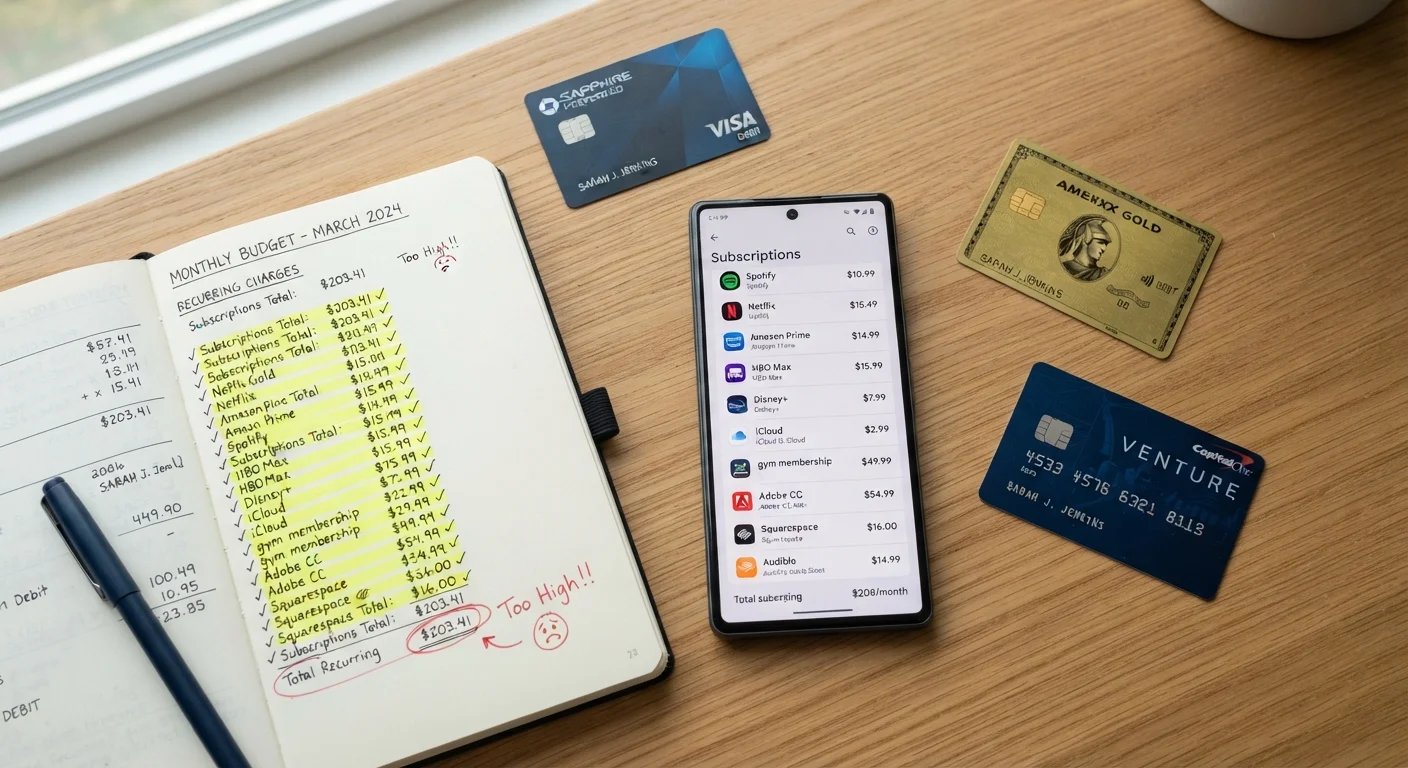 Subscription Creep: How Small Monthly Charges Quietly Drain Your Budget
