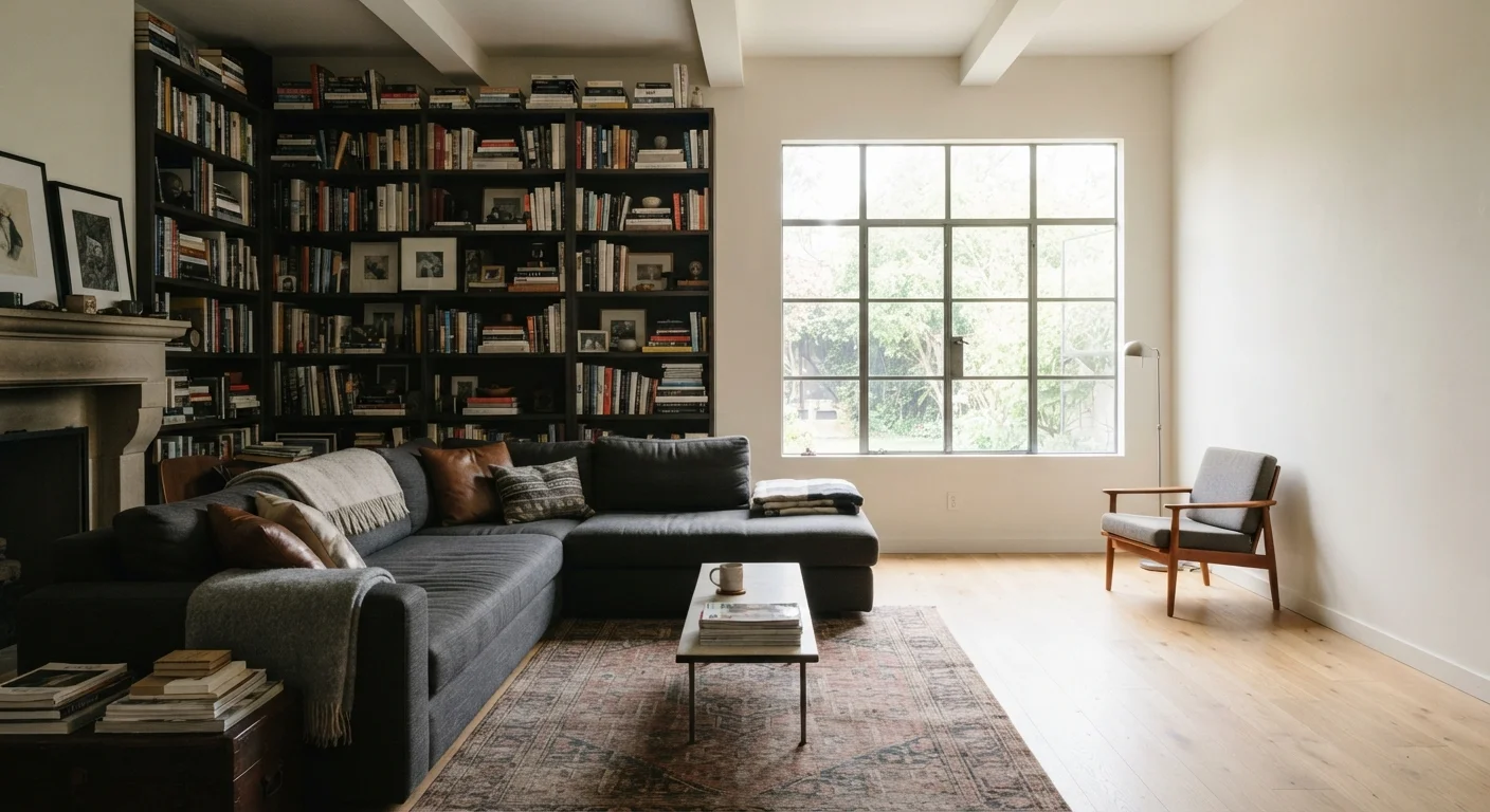 The Visual Weight Problem Most Living Rooms Have (And How to Fix It)