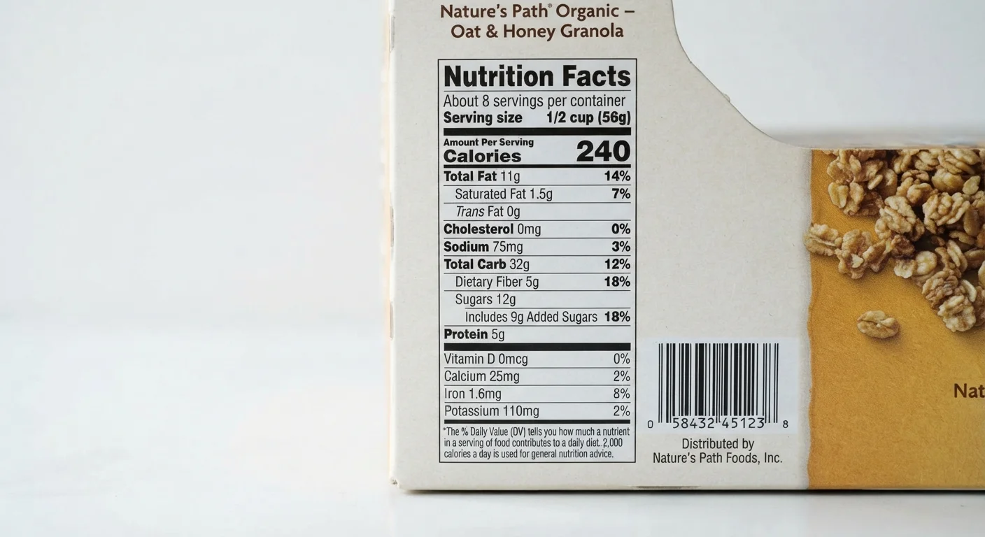 What the Nutrition Facts Label Is Actually Telling You